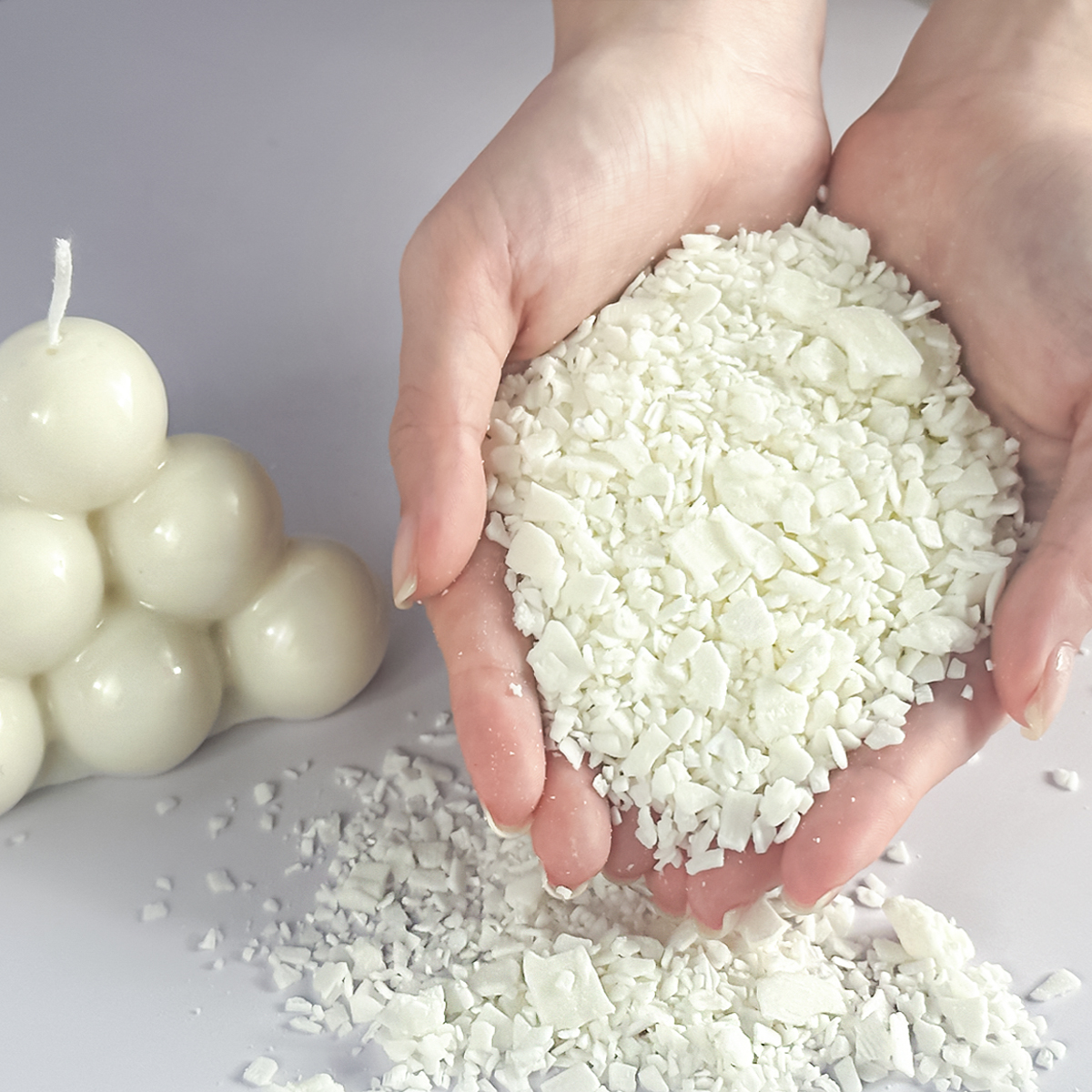Candle Supplies Storage - 250g/500g Natural Soy Wax Granular DIY