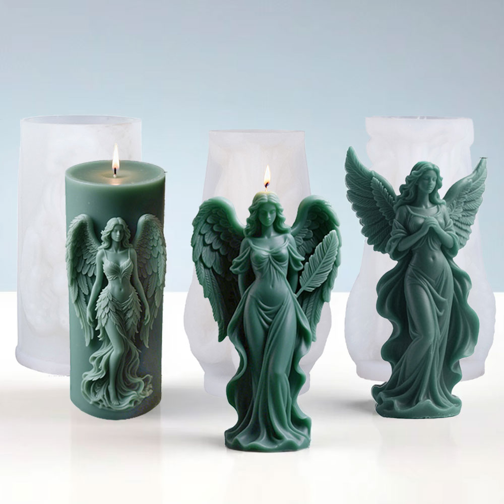 Wings Goddess Scented Silicone - Candle Supplies Shop review and price