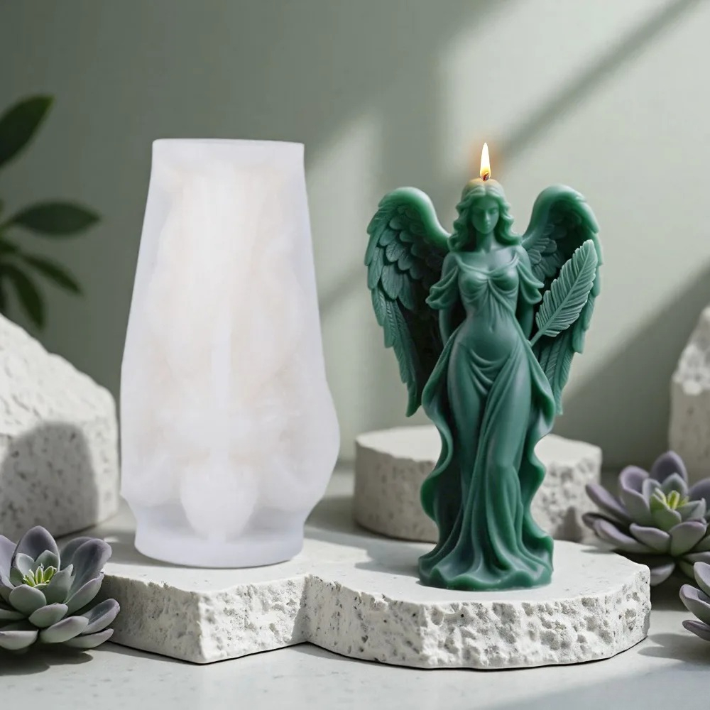 Wings Goddess Scented Silicone - Candle Supplies Shop review and price