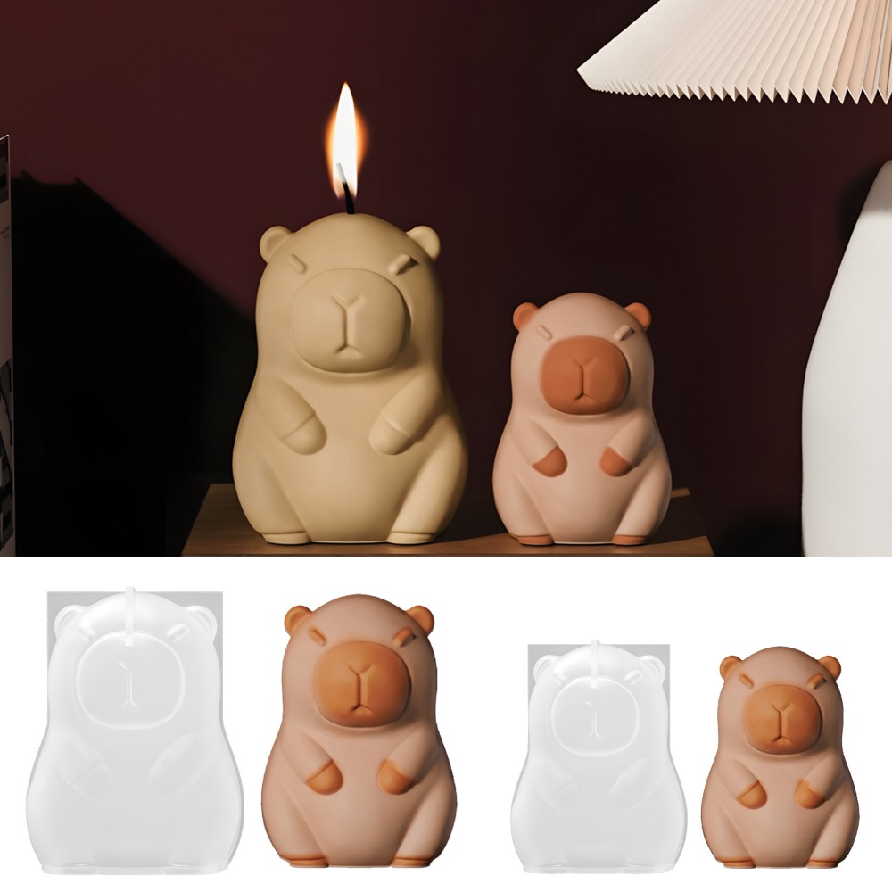 Standing Capybara Scent Candle - Candle Supplies Storage review and price