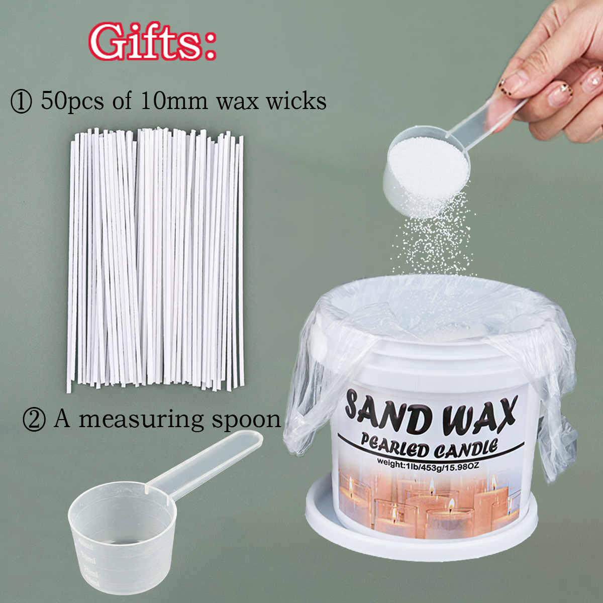 Upgraded Barrels 1Lb/453g Sand - Candle Supplies Wholesale review and price