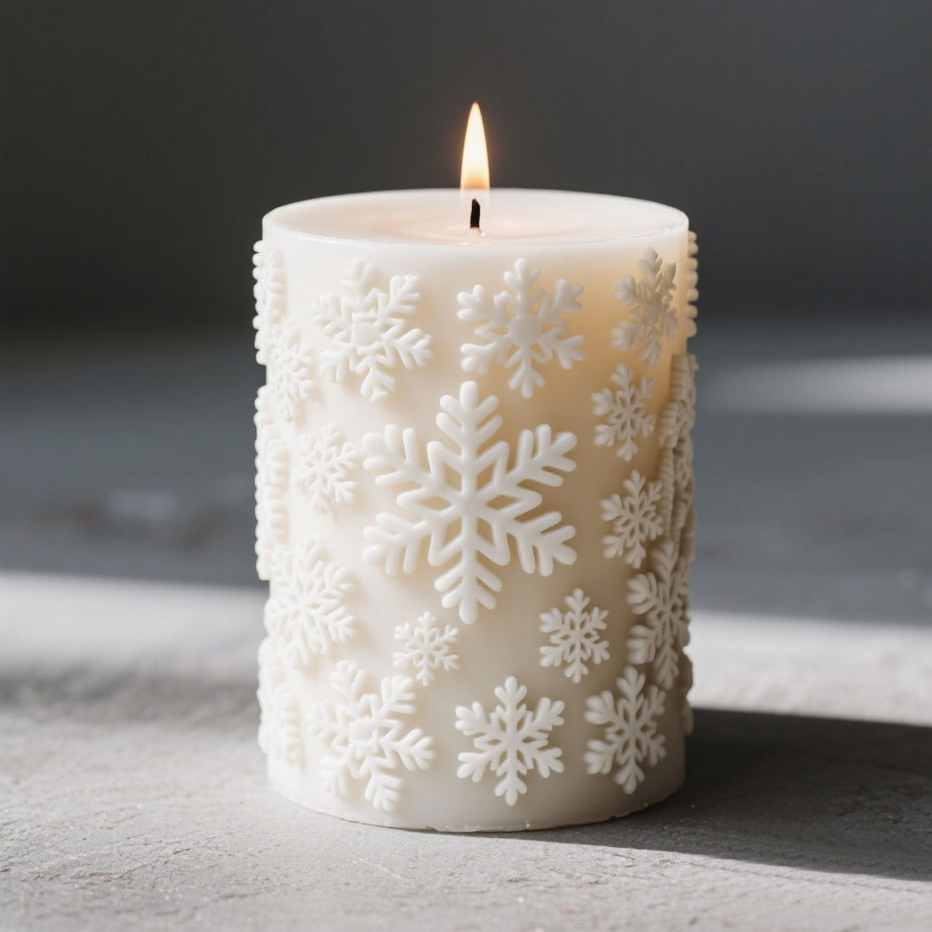 3D Relief Cylinder Christmas S - Candle Supplies Shop review and price