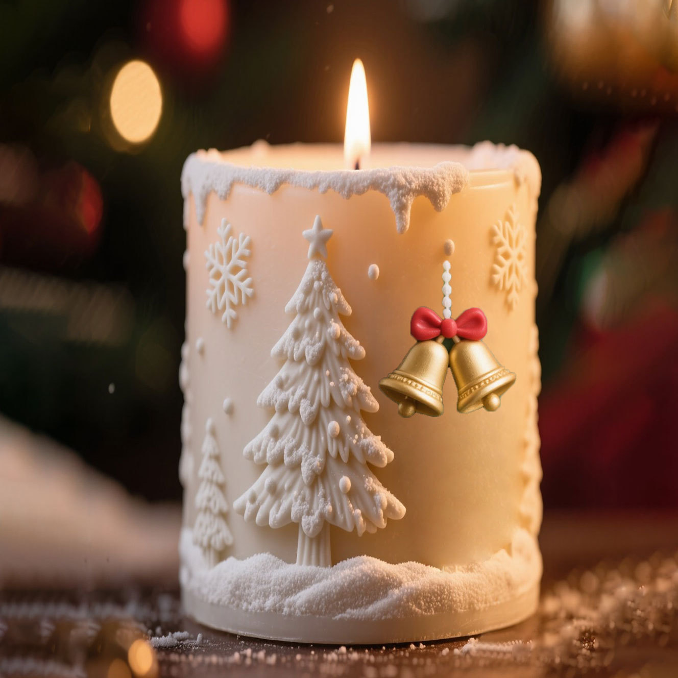 3D Relief Cylinder Christmas S - Candle Supplies Shop review and price