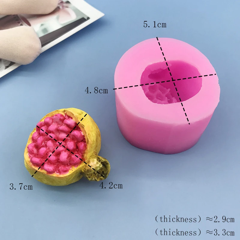 DIY 3d Fruit Series Silicone M - Candle Supplies Storage review and price