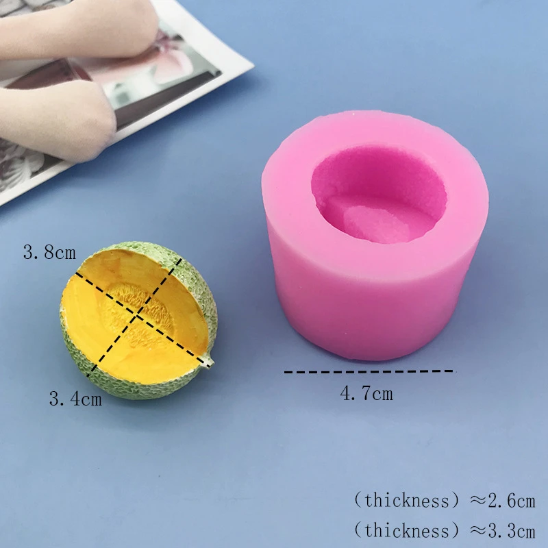 DIY 3d Fruit Series Silicone M - Candle Supplies Storage review and price