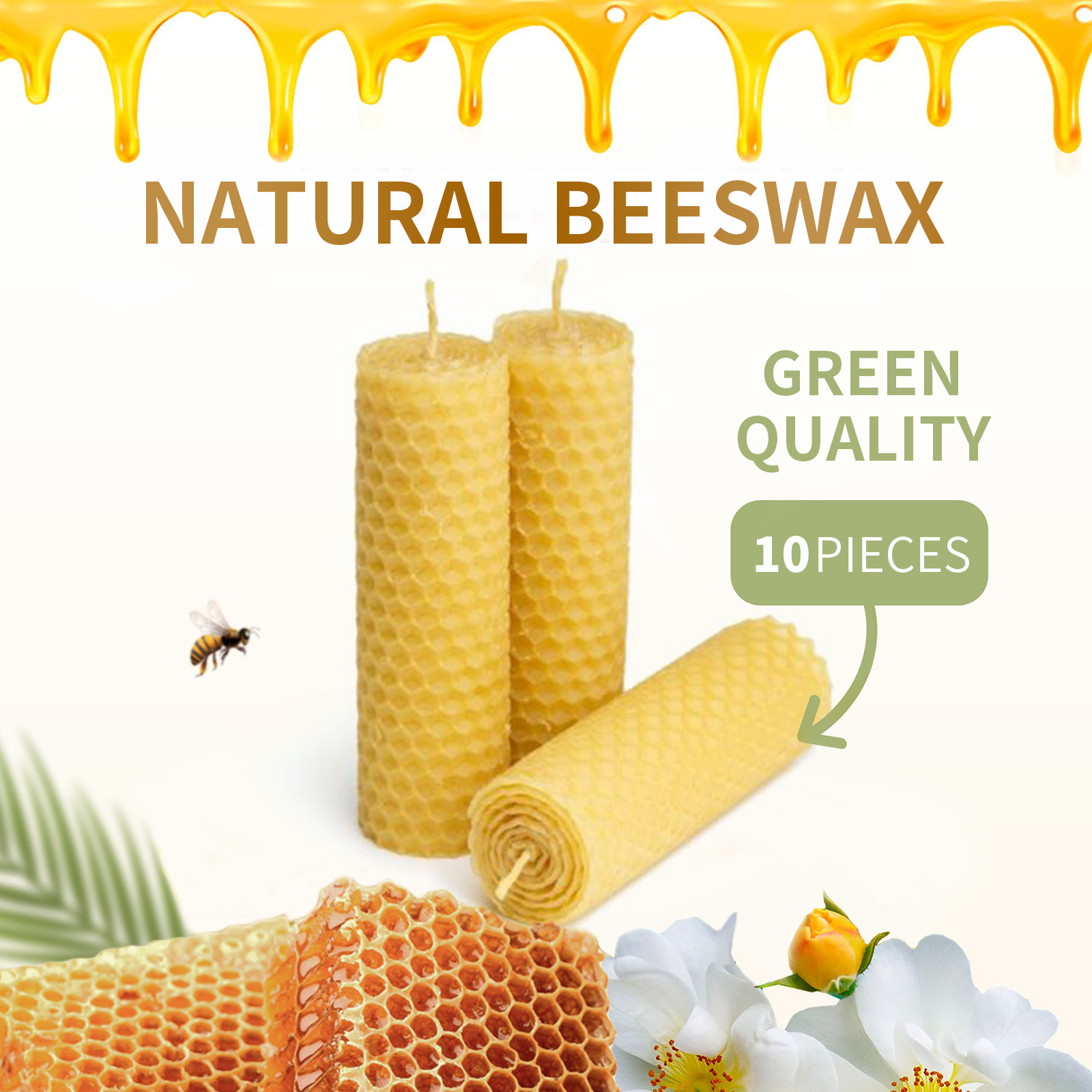 Beeswax Sheets for Candle Maki - Beeswax Sheet Roll review and price
