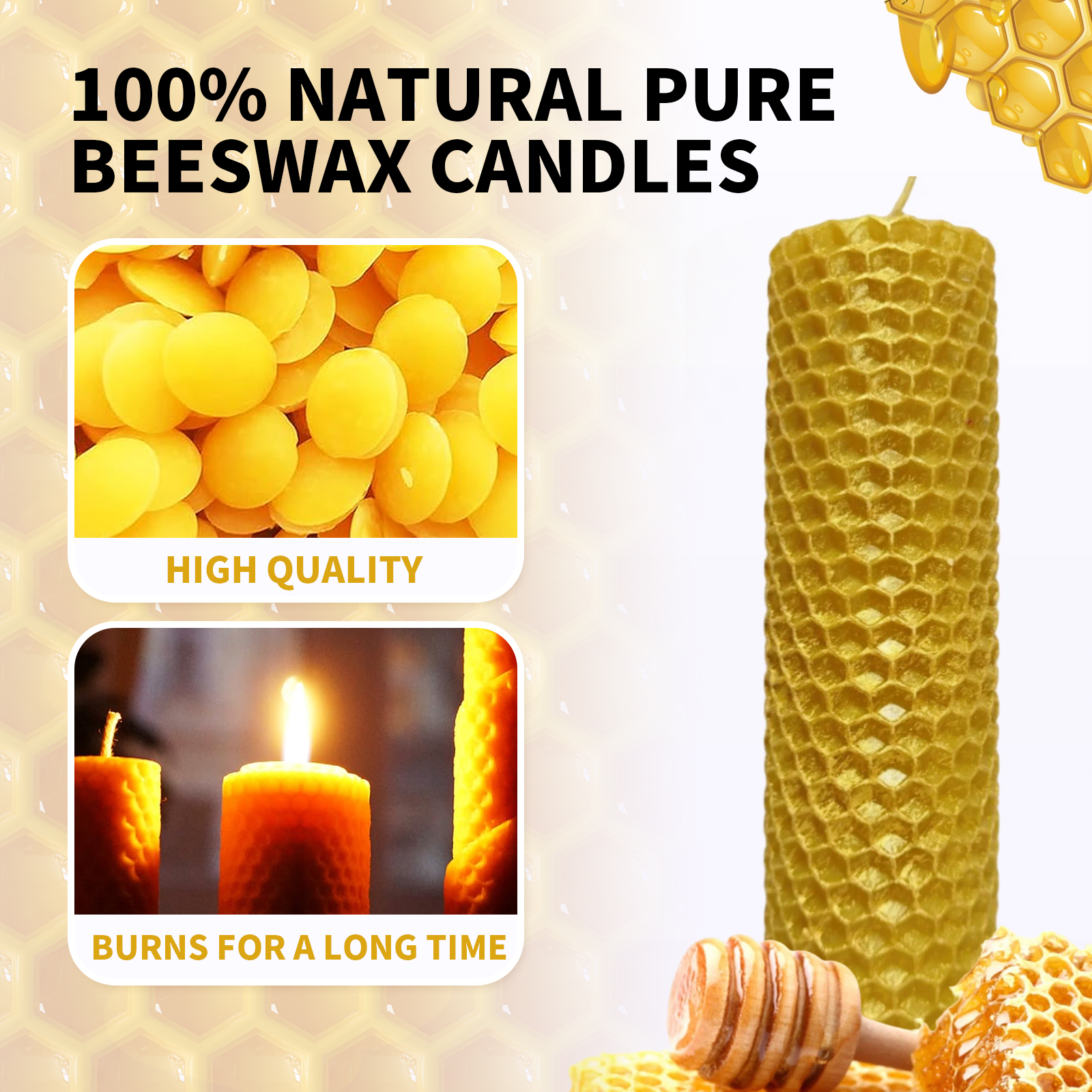 Beeswax Sheets for Candle Maki - Beeswax Sheet Roll review and price