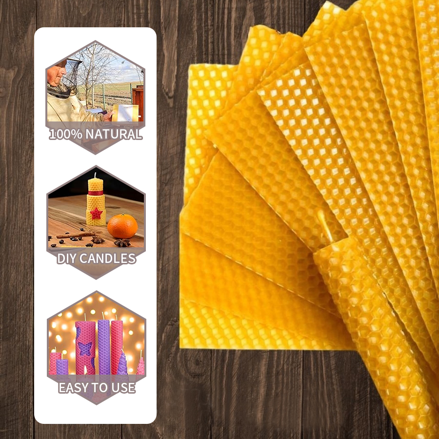 Beeswax Sheets for Candle Maki - Beeswax Sheet Roll review and price