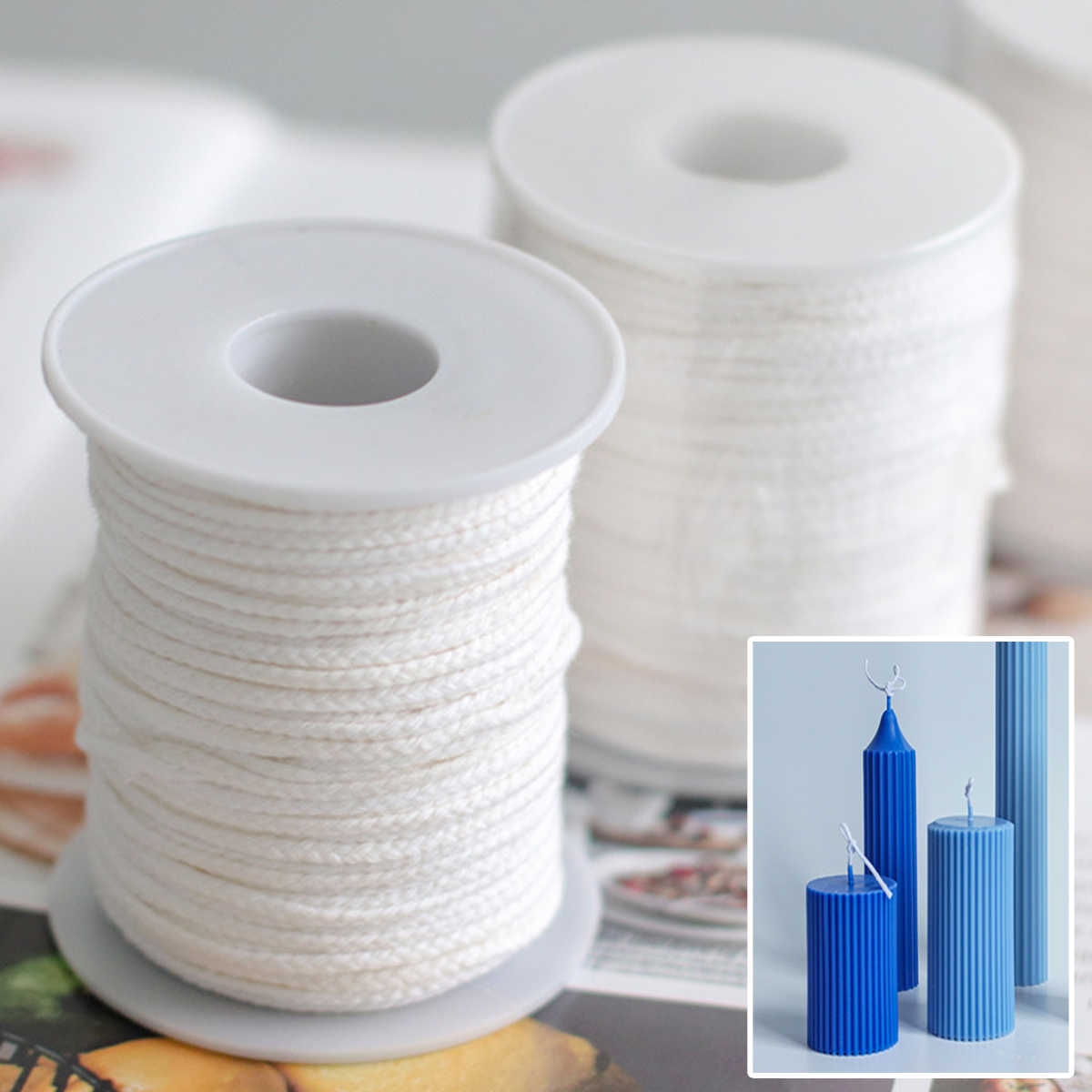61 Meters/Roll White Candle Wi - Candle Wax Scale review and price