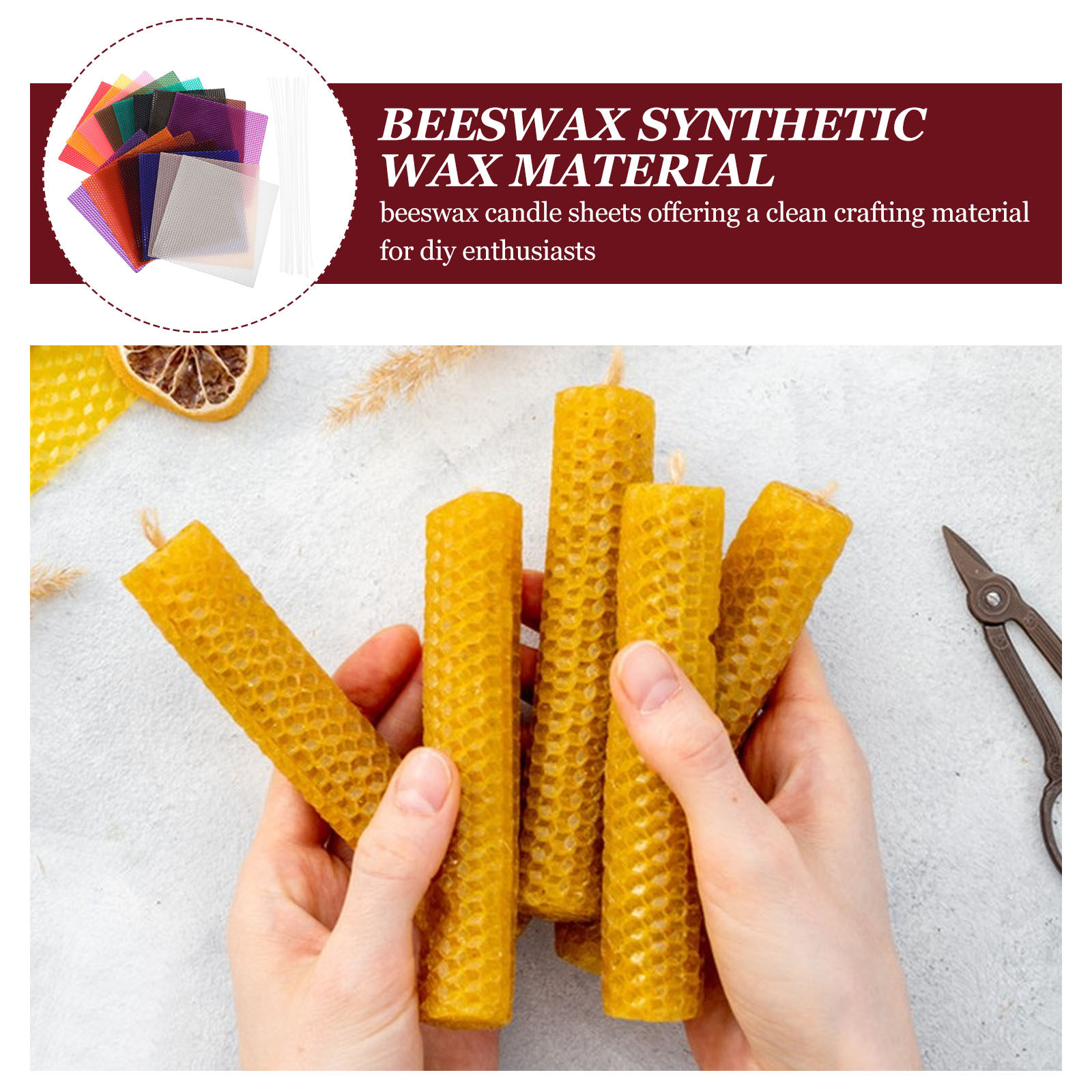 1Set Pre-Cut Beeswax Sheets fo - Beeswax Sheet Roll review and price