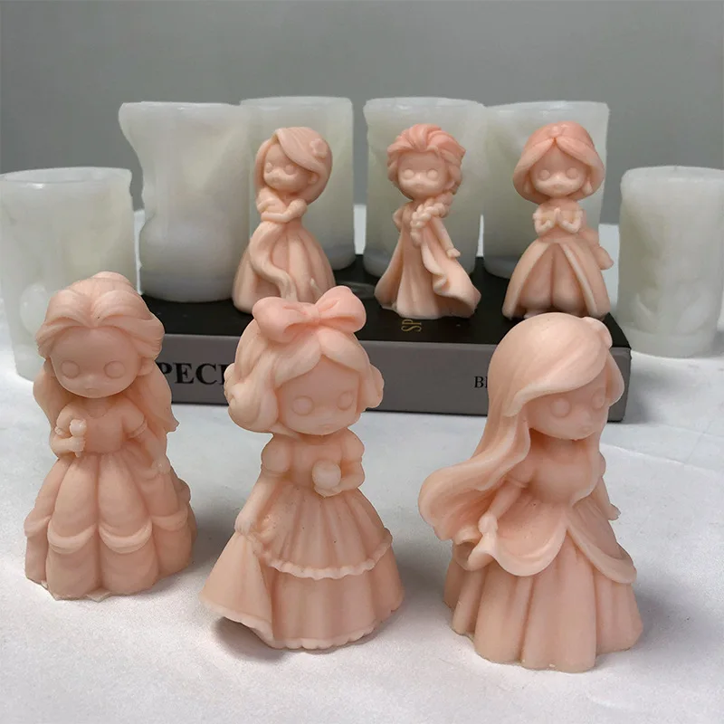 6 Princess Doll Silicone Candl - Candle Supplies Shop review and price