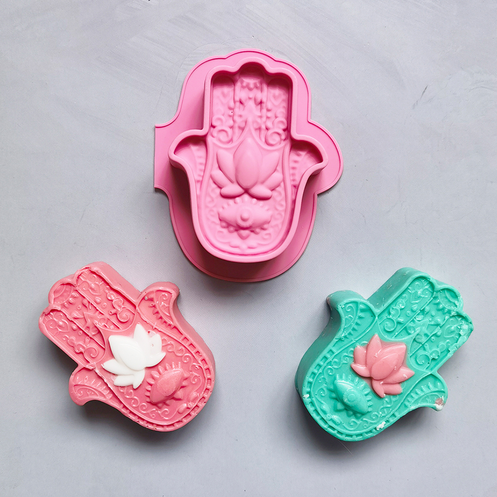 2/4pcs Silicone Soap Molds DIY - Candle Supplies Storage review and price