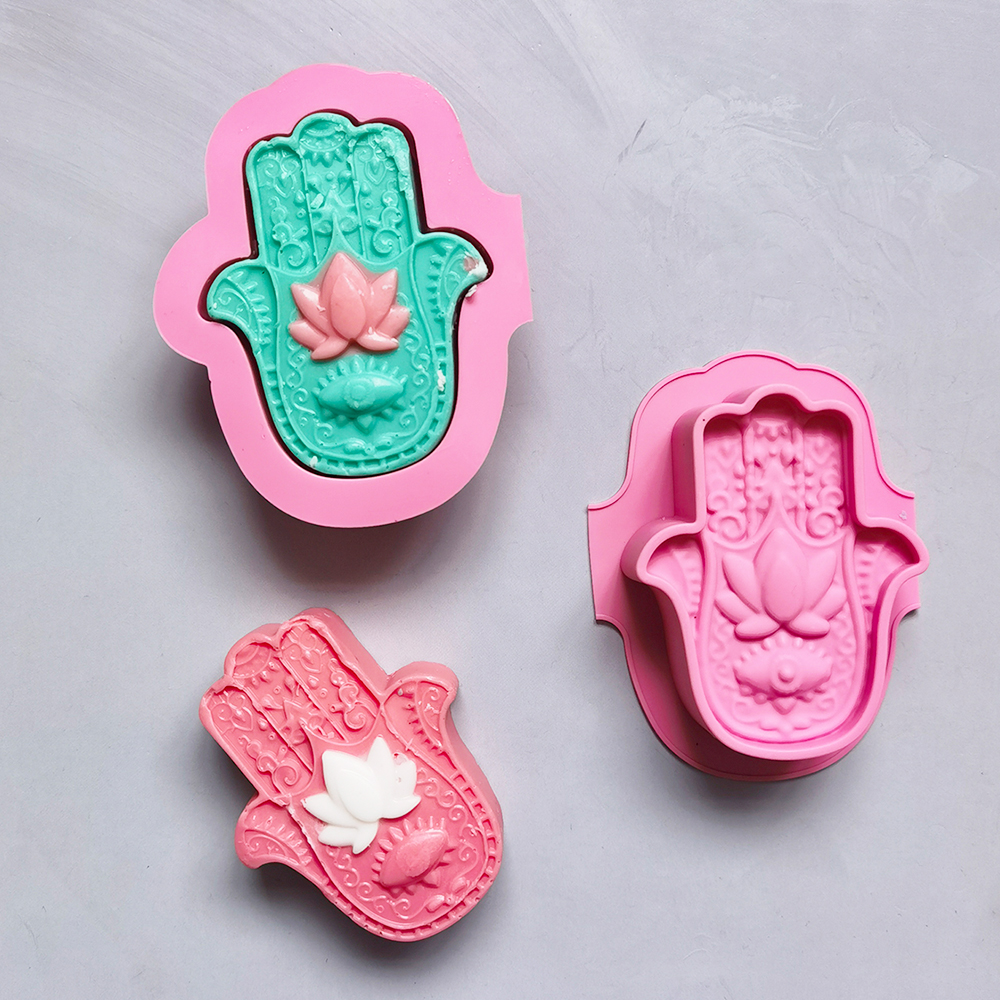 2/4pcs Silicone Soap Molds DIY - Candle Supplies Storage review and price