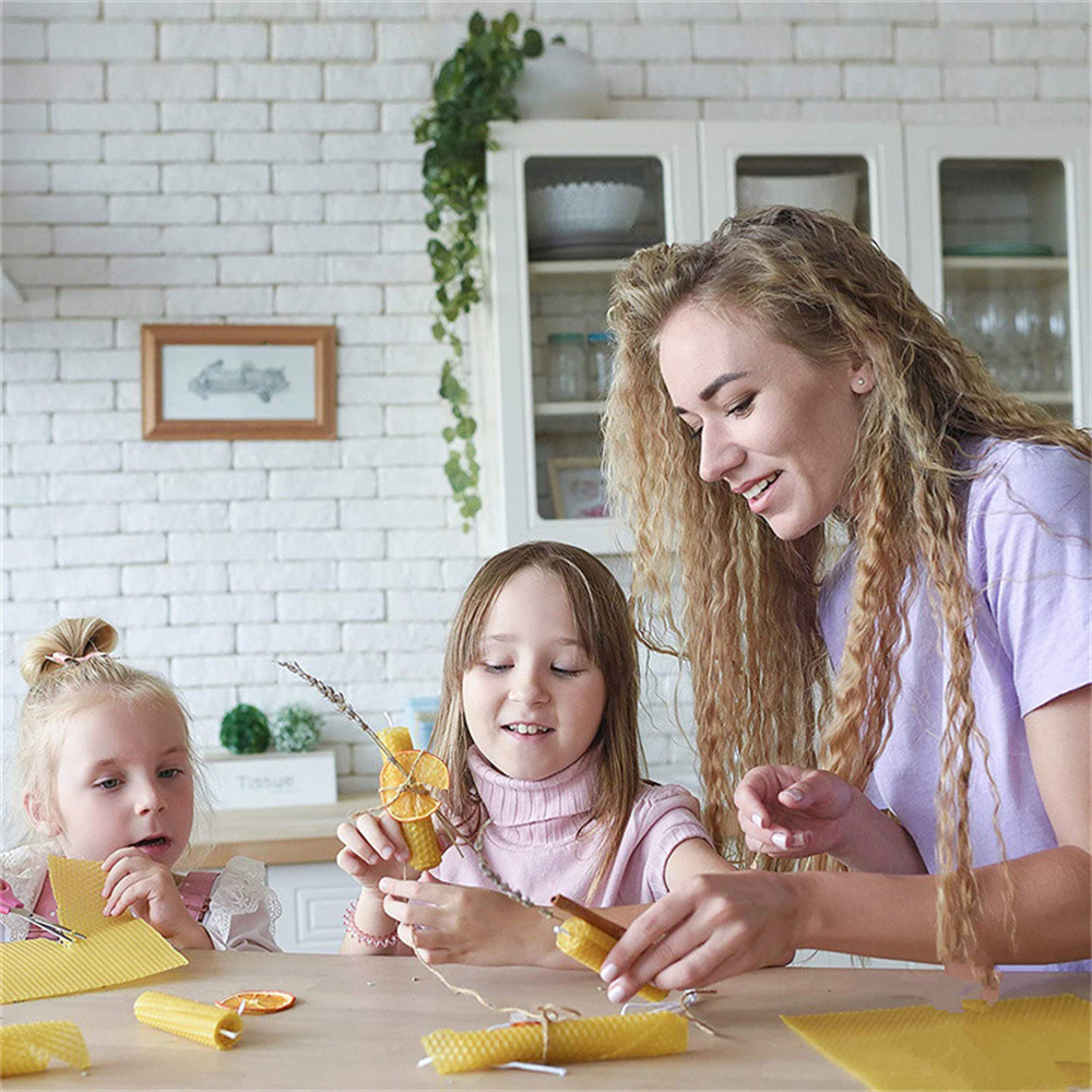 12 pcs Beeswax Thin Sheets Kit - Beeswax Sheet Roll review and price