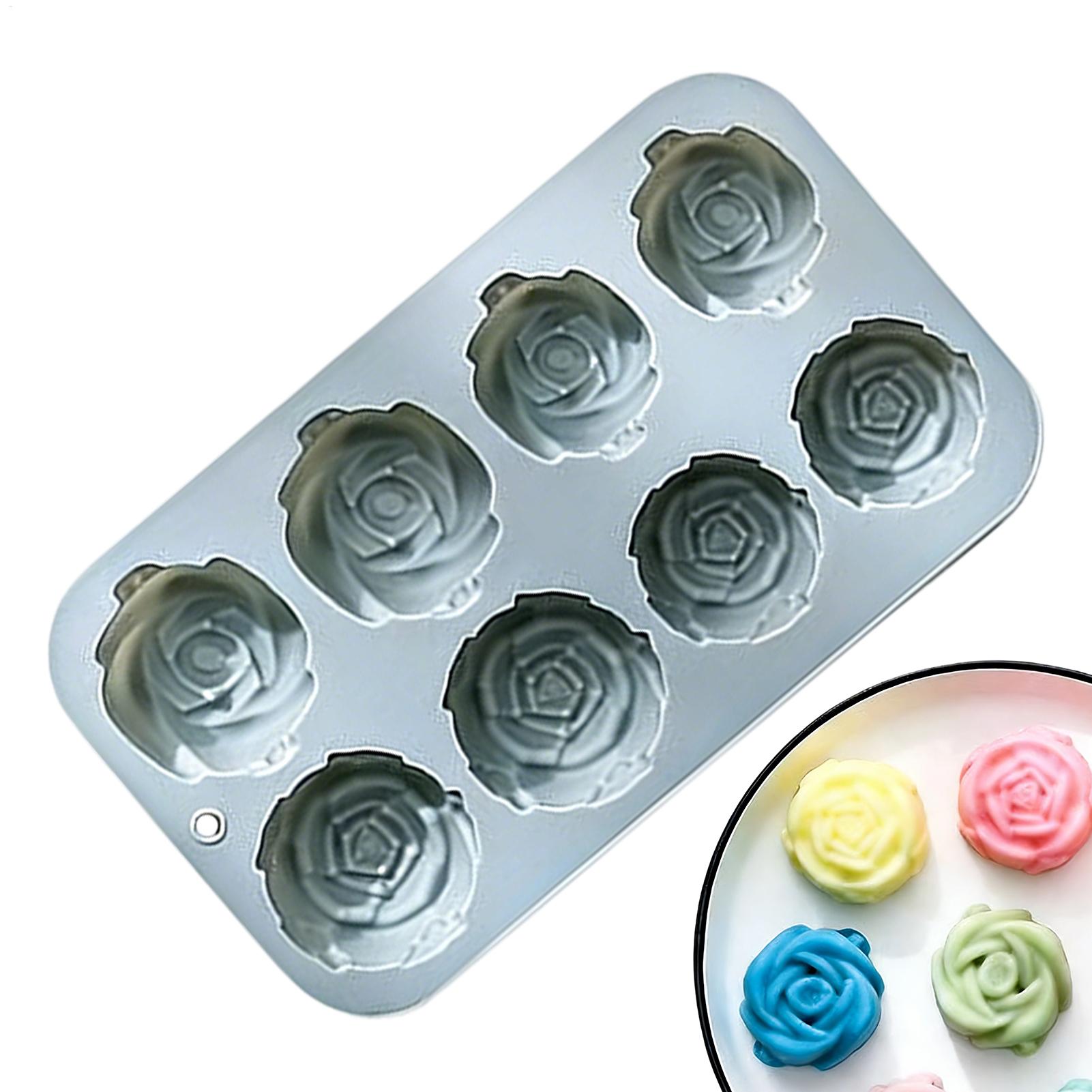 8 Holes Rose Flower Silicone M - Candle Supplies Wholesale review and price
