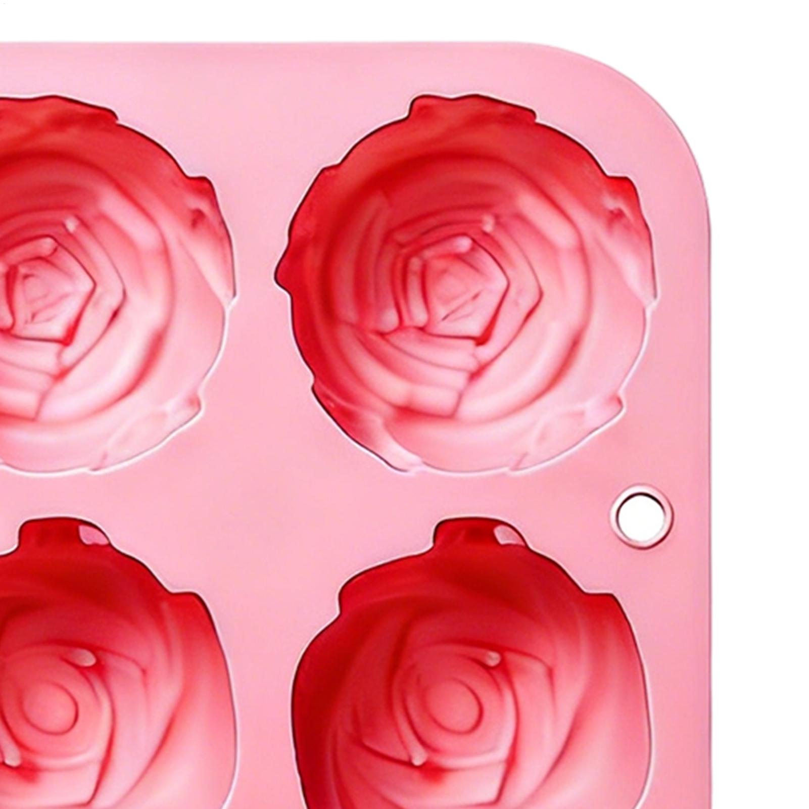 8 Holes Rose Flower Silicone M - Candle Supplies Wholesale review and price