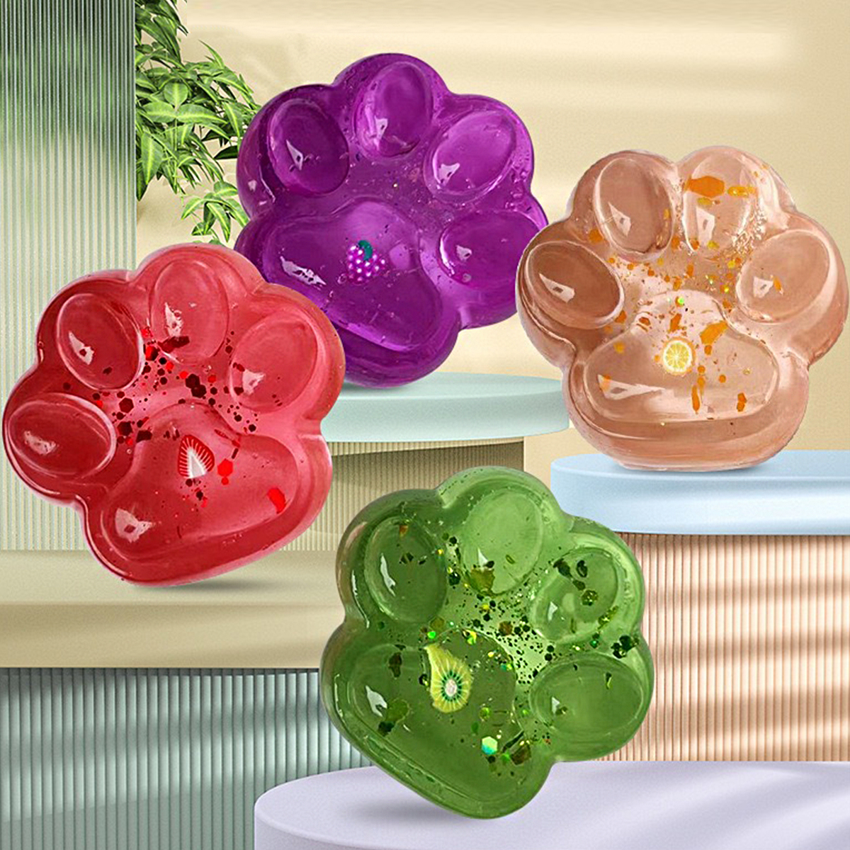 100G 7Colors Jelly Wax DIY Han - Candle Supplies Storage review and price