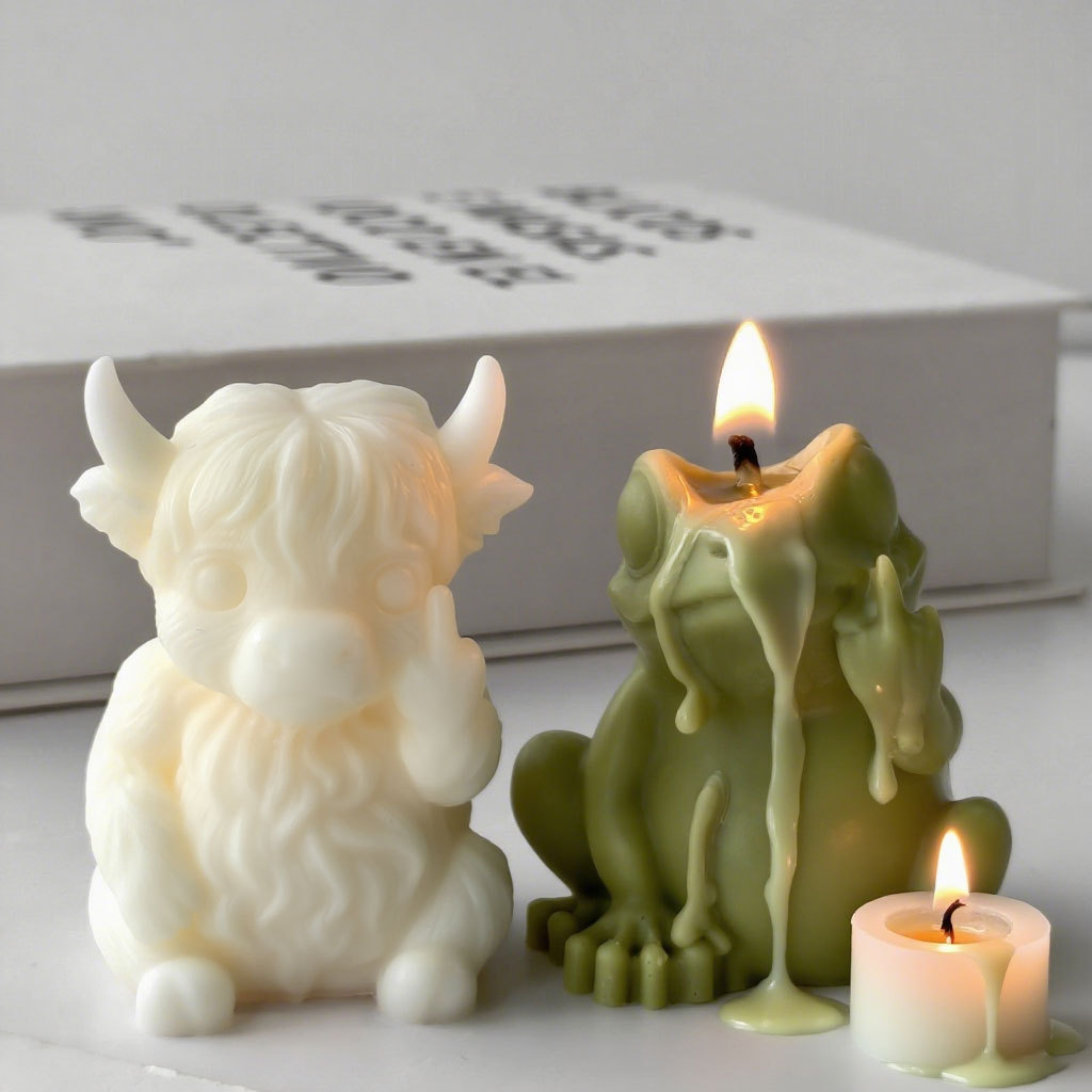 3D Animal Candle Silicone Mold - Candle Supplies Storage review and price