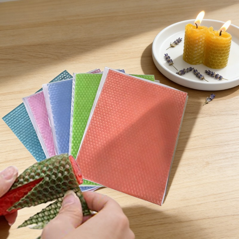 12pcs 15x20cm Macaron Color Be - Beeswax Sheet Roll review and price