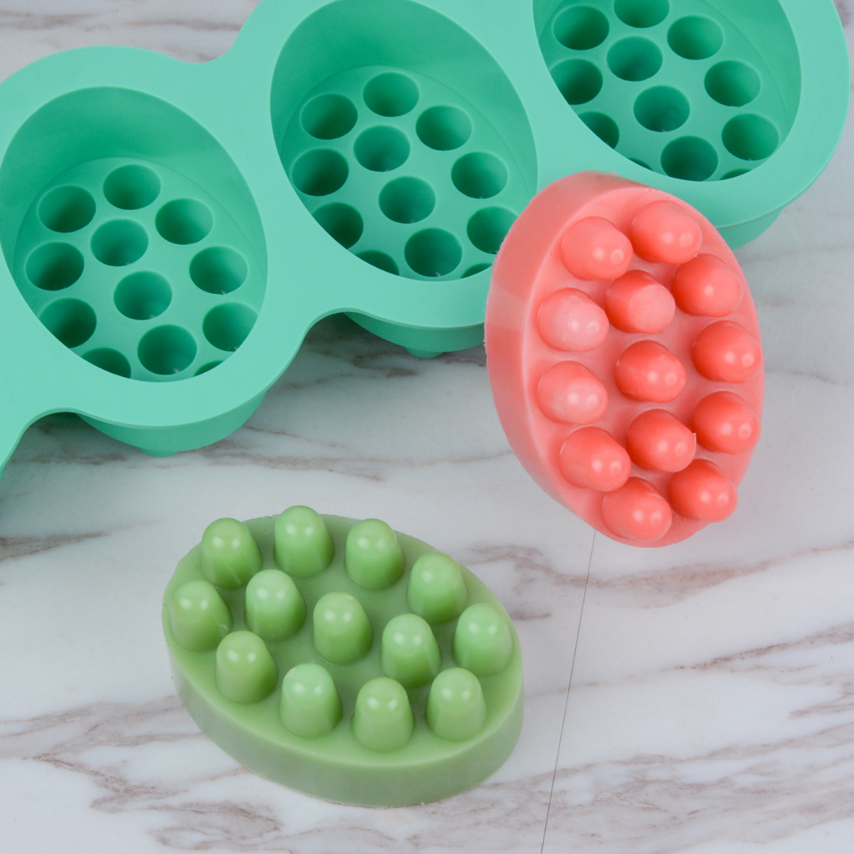 4 Hole Oval Massage Soap Silic - Candle Supplies Wholesale review and price