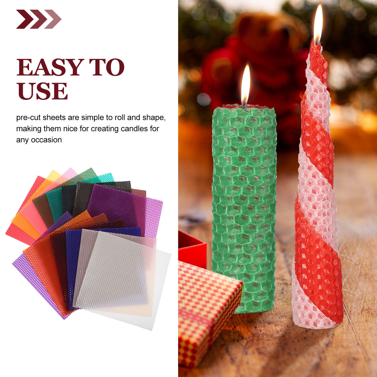 1Set Beeswax Sheets Making DIY - Beeswax Sheet Roll review and price