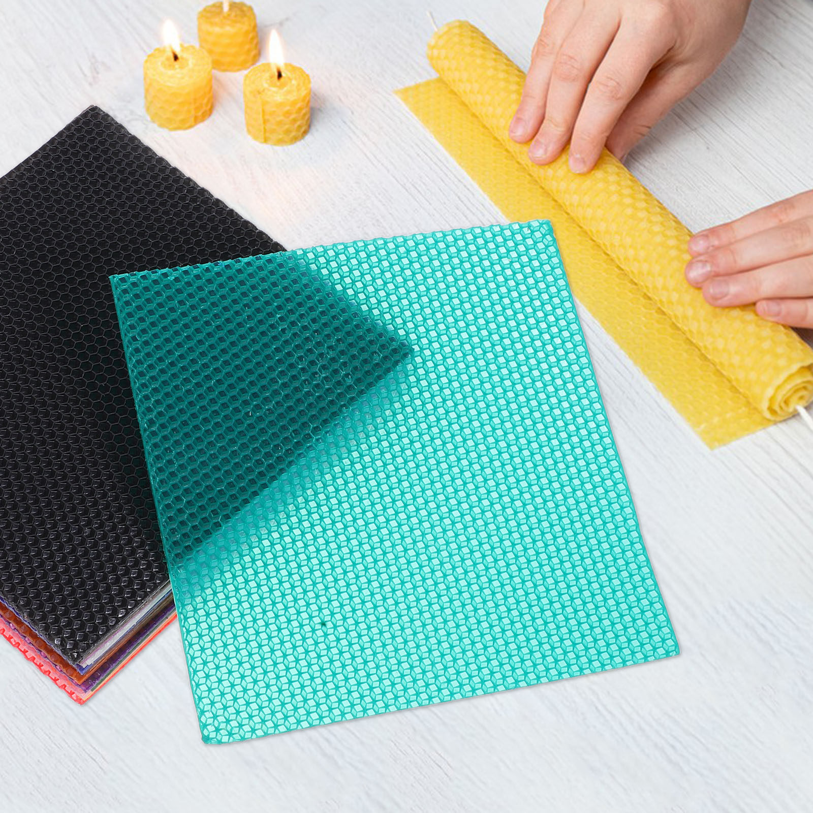 1Set Beeswax Sheets Making DIY - Beeswax Sheet Roll review and price