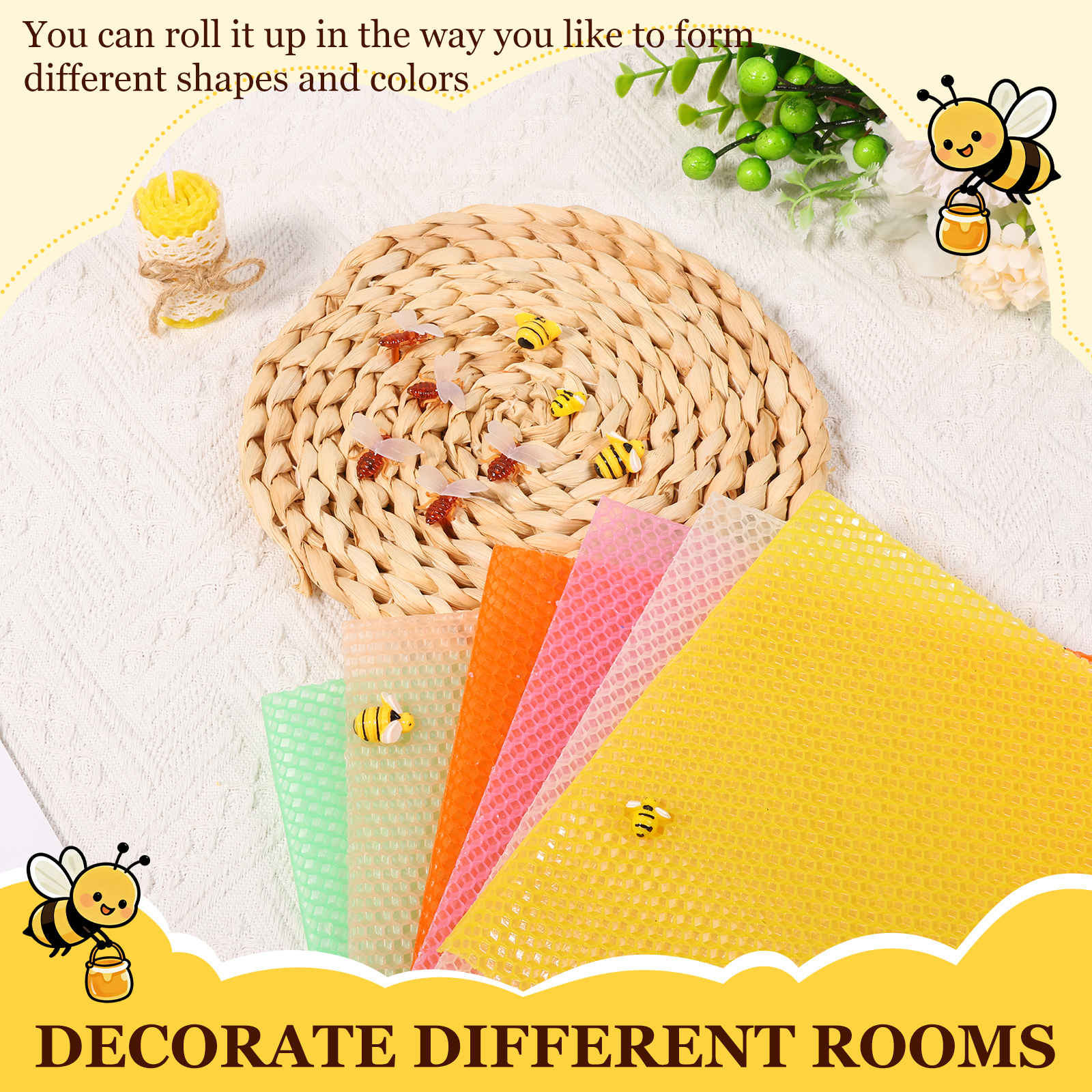 12 Pcs Colors Beeswax Sheet Ki - Beeswax Sheet Roll review and price
