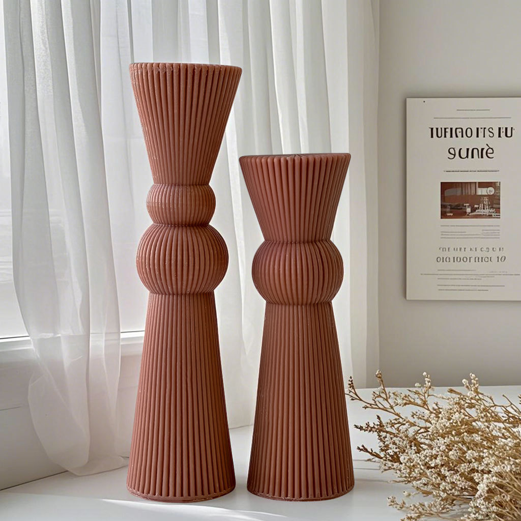 DIY Long Rod Striped Pillar Ca - Candle Supplies Shop review and price