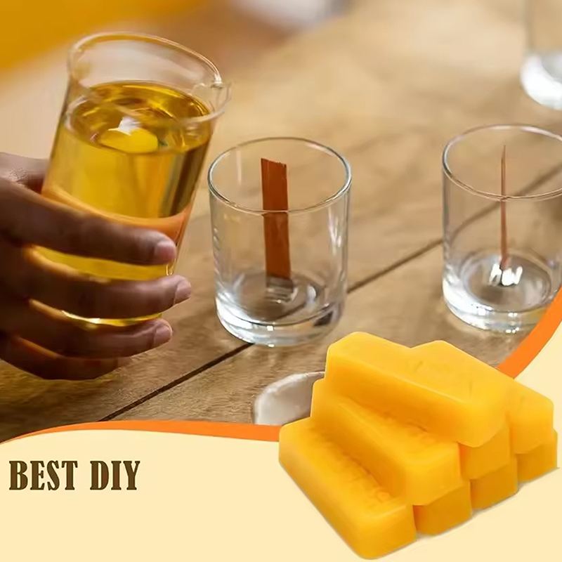 Hot Sale 4/8pcs Pure Beeswax B - Candle Supplies Storage review and price