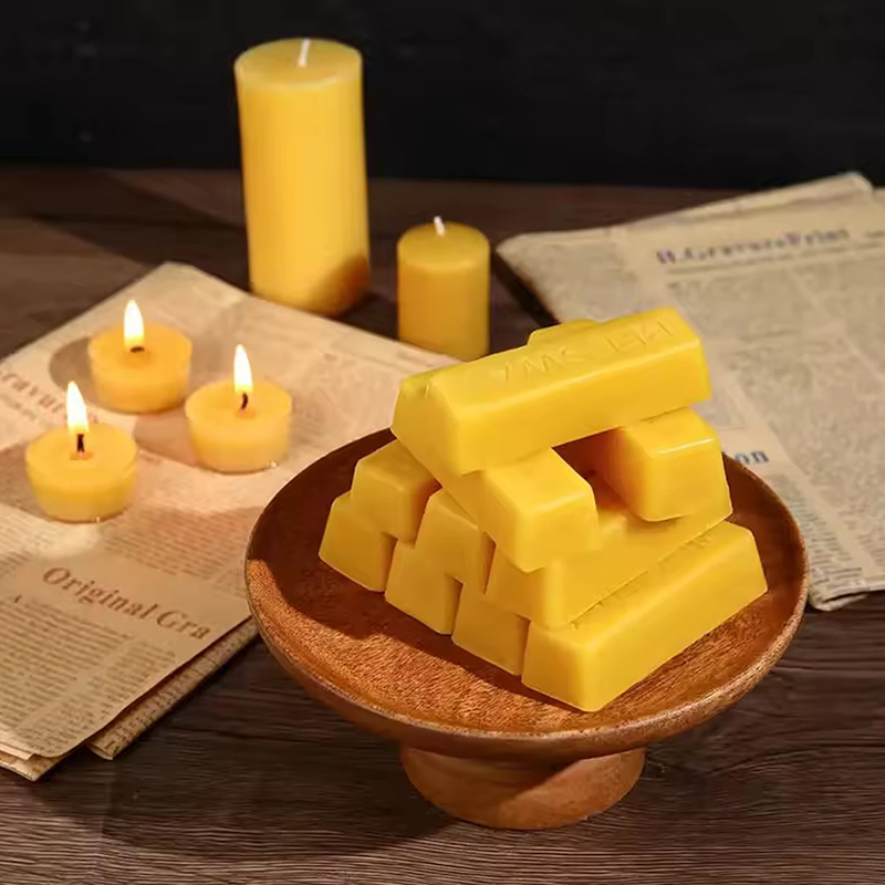 Hot Sale 4/8pcs Pure Beeswax B - Candle Supplies Storage review and price